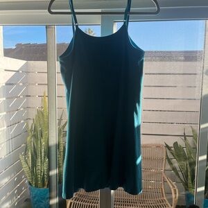 Blue Dress Built in Shorts